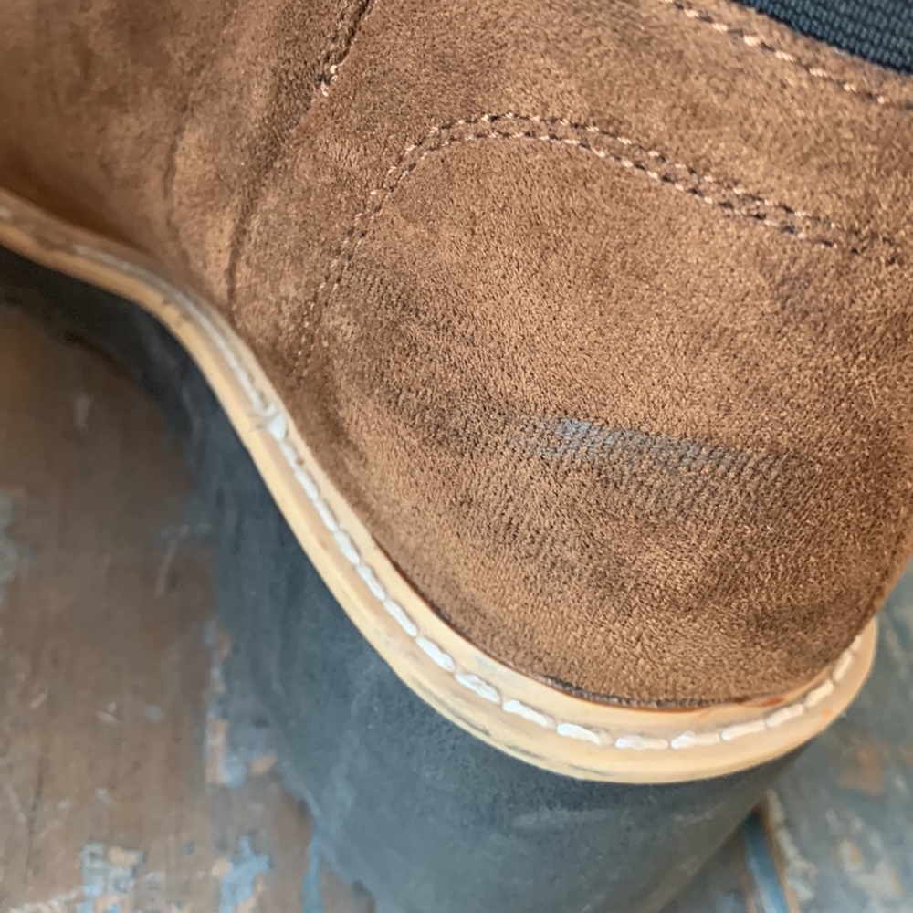 Womens Dolce Vita Brown Suede Boots - Picture 5 of 7